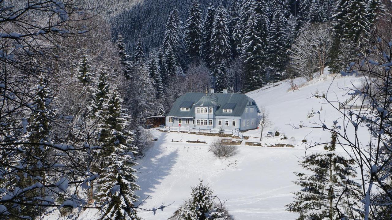Penzion Modry Pavilon Долні Мала Упа Екстер'єр фото